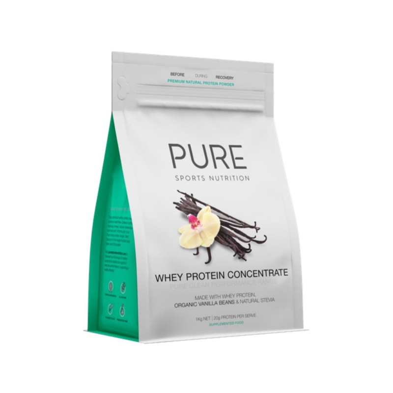 PURE Sports Nutrition Whey Protein Concentrate 1kg Vanilla