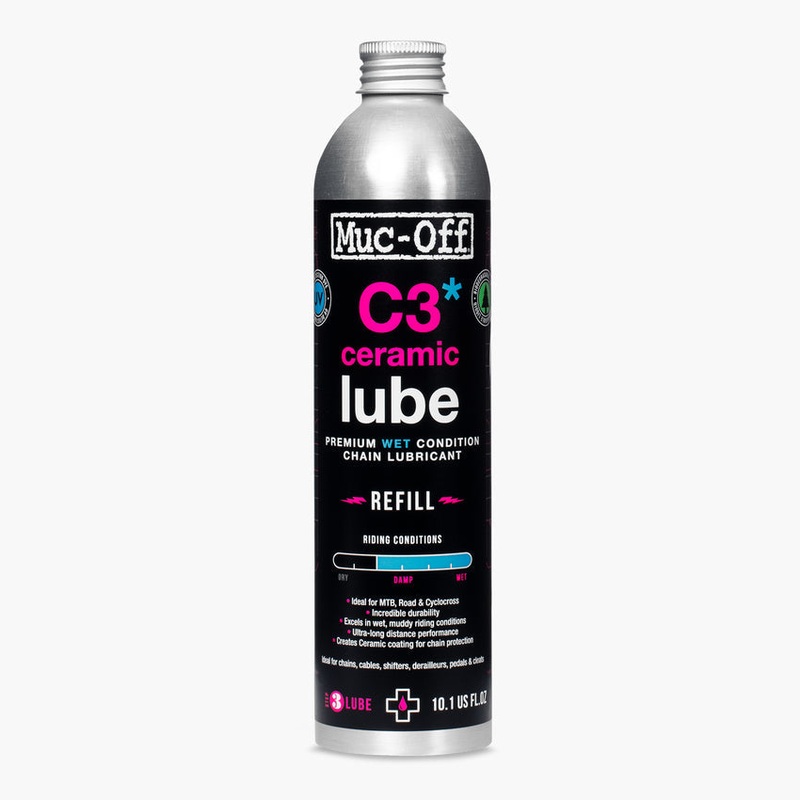 Muc-Off C3 Ceramic Wet Lubricant Refill 300ml