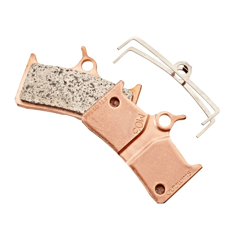 Disc Brake Pads Shimano M03 Metal Pads & Spring for BR-M755 Deore XT