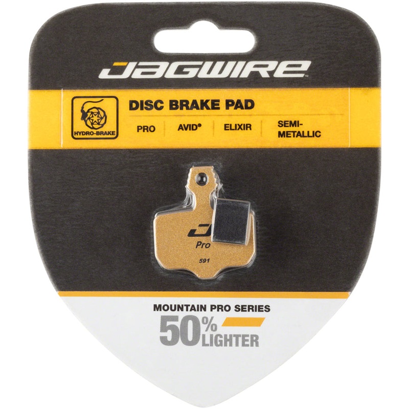 Jagwire Mountain Pro Alloy Backed Semi-Metallic Disc Pads Avid Elixir R CR Mag 1 3 5 7 9 X.O XX World Cup