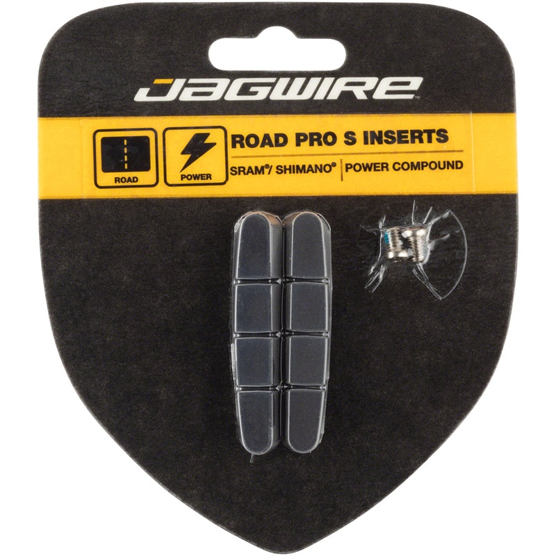 Jagwire Road Pro S Brake Pad Inserts SRAM/Shimano Black