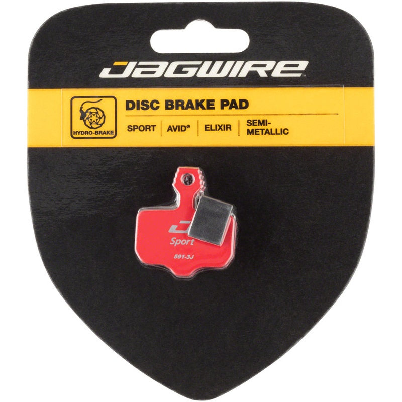 Jagwire Mountain Sport Semi-Metallic Disc Brake Pads Avid Elixir R CR1 3 5 7 9 X0 XX