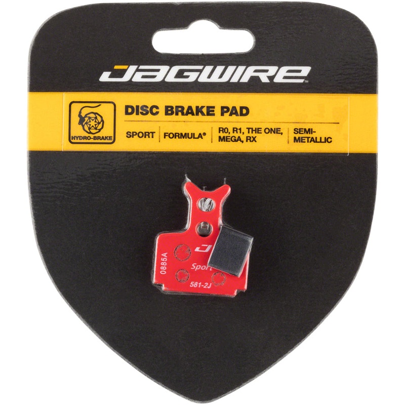 Jagwire Mountain Sport Semi-Metallic Disc Brake Pads Formula R1R R1 C1 CR3 RO ROR RX T1 Mega Cura
