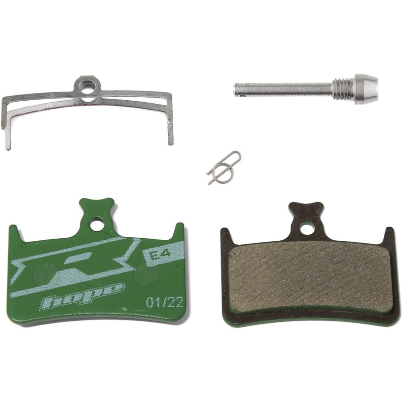 Hope E4 Brake Pads - Racing Organic Compound Fits E4 RX4+ RX4-SH Mono M4 Pair