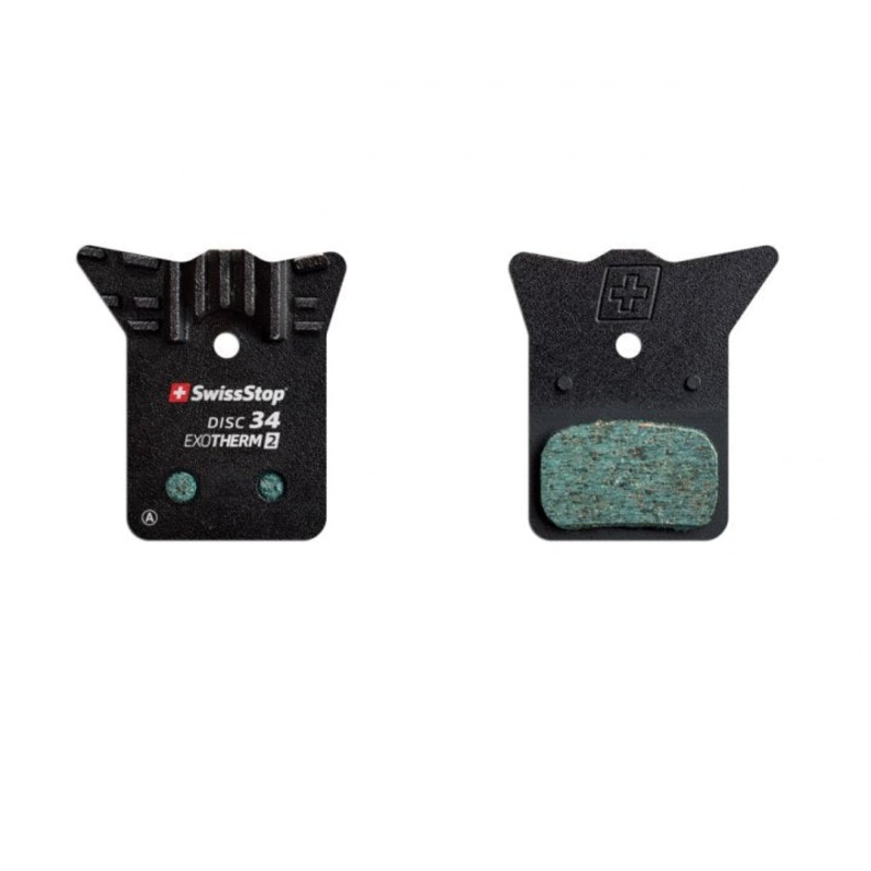 SwissStop Disc 34 EXOTherm2 Semi Metallic Shimano Dura Ace/Ultegra/105/Tiagra/GRX Disc Brake Pads