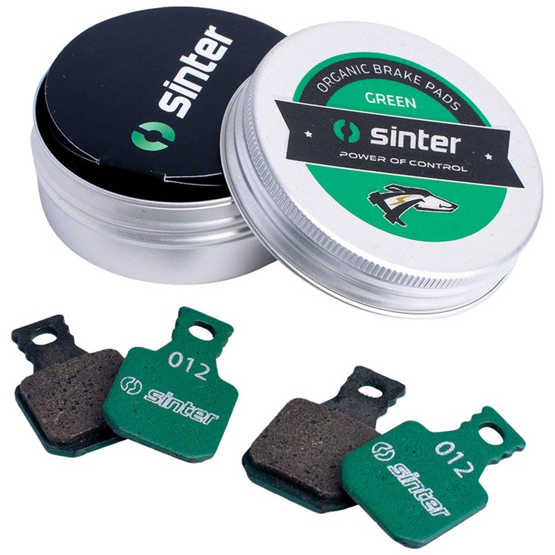 Sinter Green s2032 Compound Organic Disc Brake Pads - Magura Sinter Type 012 One Pair