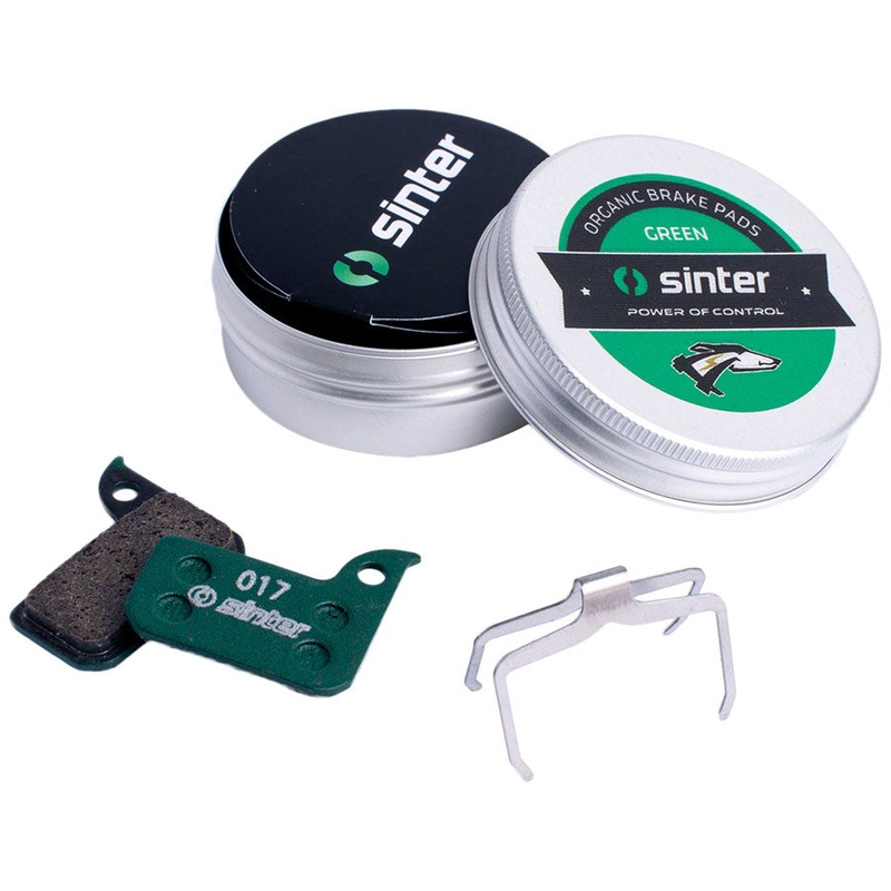 Sinter Green s2032 Compound Organic Disc Brake Pads - SRAM Sinter Type 017 One Pair