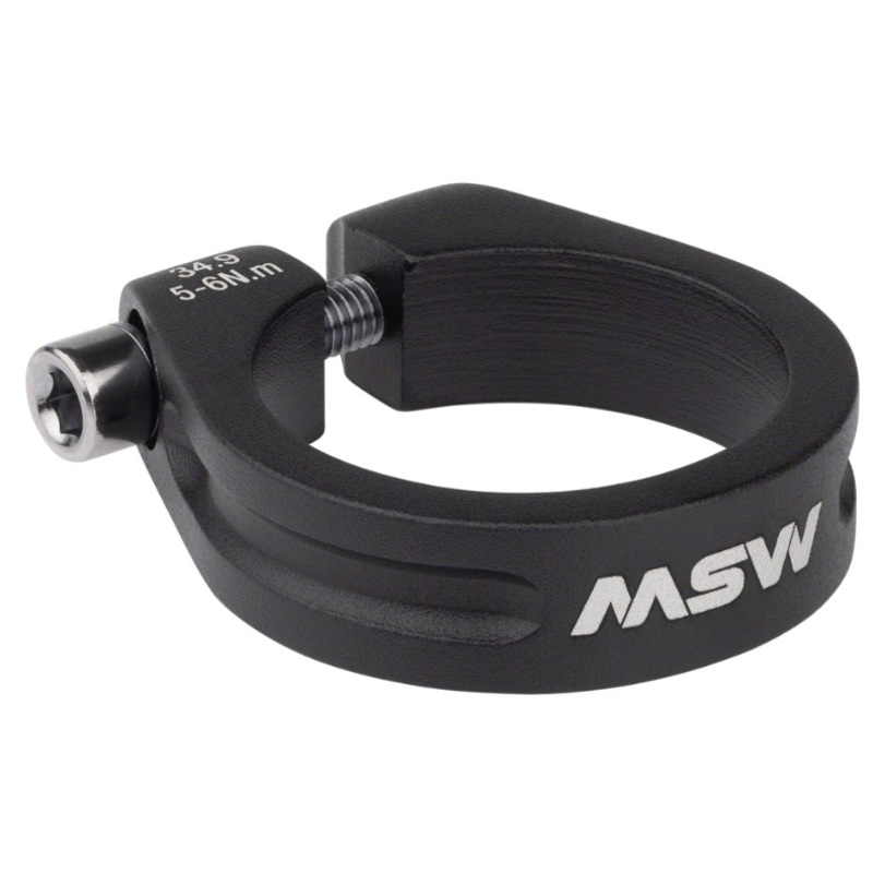 MSW Seatpost Clamp - 34.9mm, Black