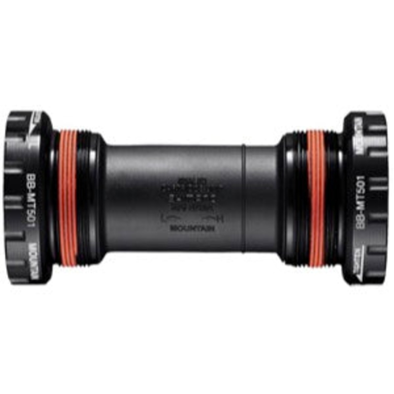 Shimano BB-MT501 English Bottom Bracket - English, 68/73mm, Fits Hollowtech II Spindle, Black