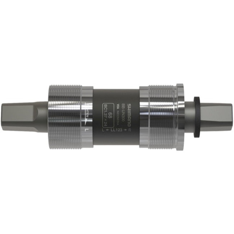 Shimano BB-UN300 Bottom Bracket - English, 68 x 107mm Spindle, Square Taper JIS