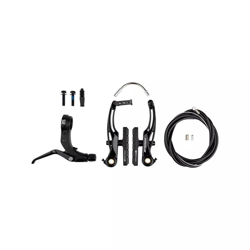 Promax P-1/Click V-Point Linear Pull Brake Kit - 108mm, Black