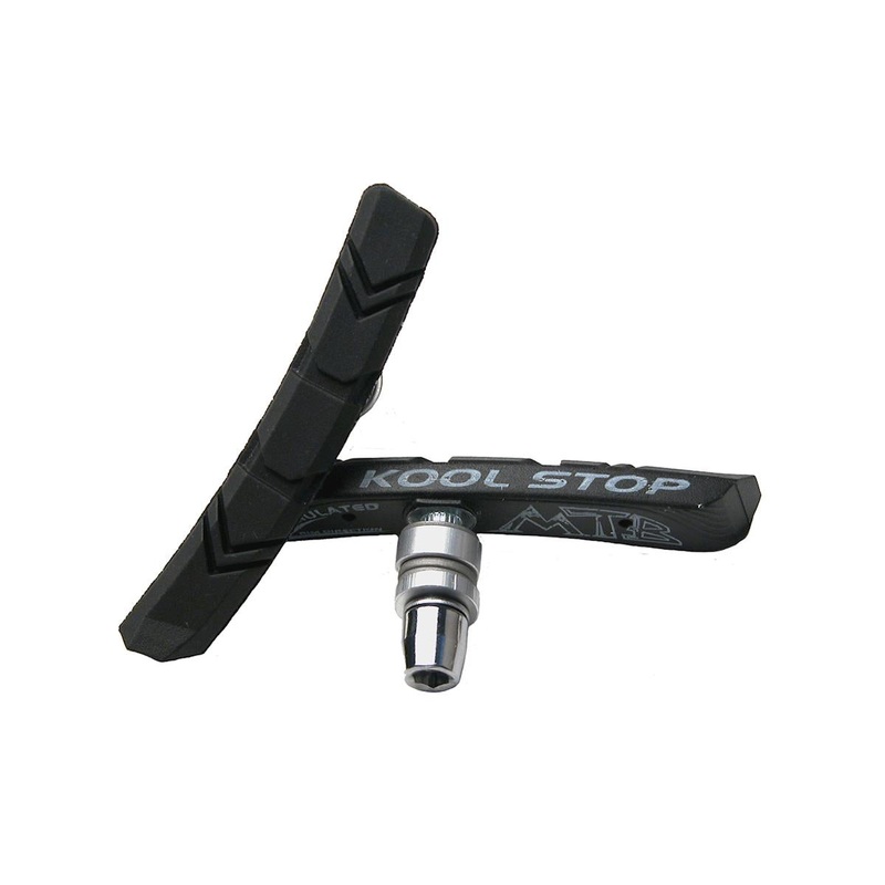 Kool Stop Mountain Bike Threaded Brake Pads black -