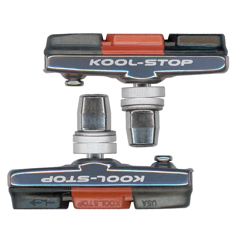 Kool-Stop Cross Threaded Holder With Triple Compound Pad KS-CXT