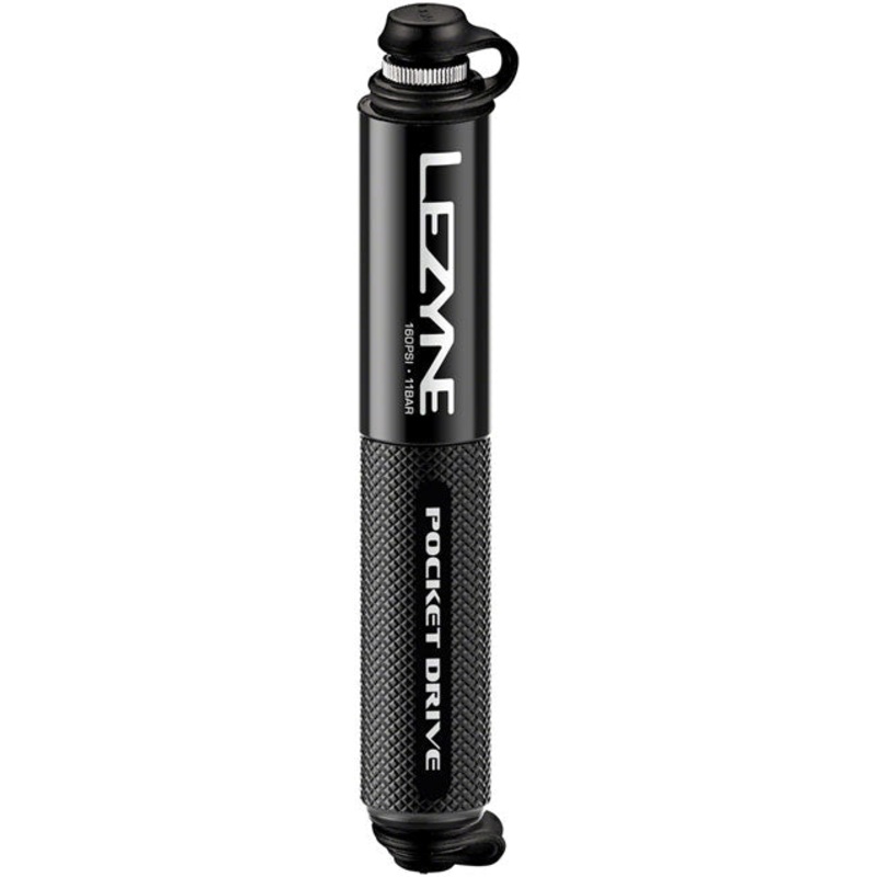 Lezyne Pocket Drive Frame Pump: Black